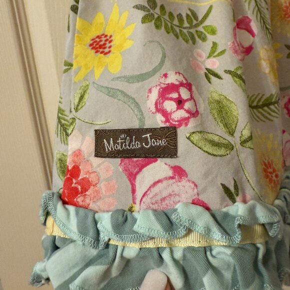 Matilda Jane floral dress size 4 months - Picture 4 of 7